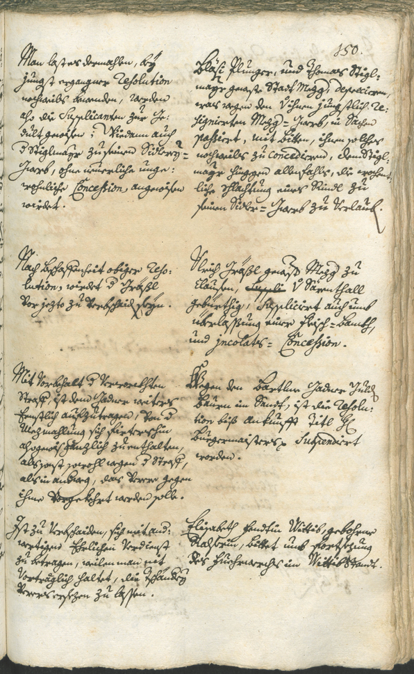 Civic Archives of Bozen-Bolzano - BOhisto Ratsprotokoll 1744/47 