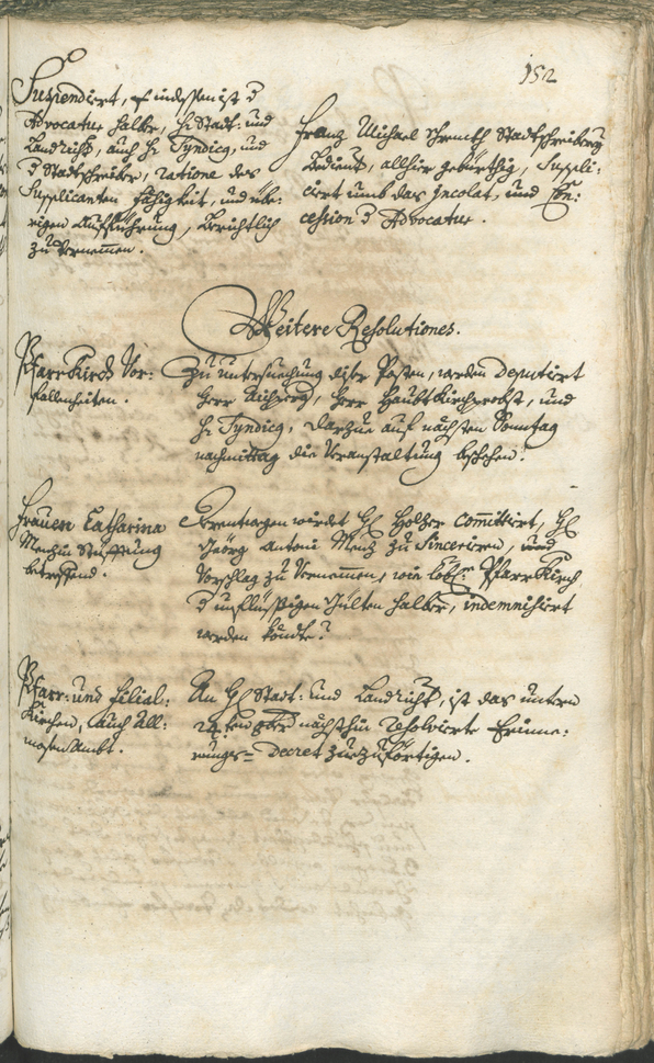 Archivio Storico della Città di Bolzano - BOhisto protocollo consiliare 1744/47 