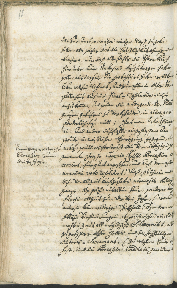 Stadtarchiv Bozen - BOhisto Ratsprotokoll 1744/47 