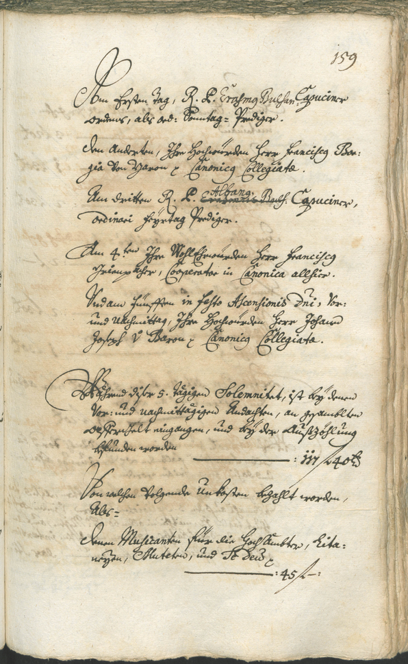 Stadtarchiv Bozen - BOhisto Ratsprotokoll 1744/47 