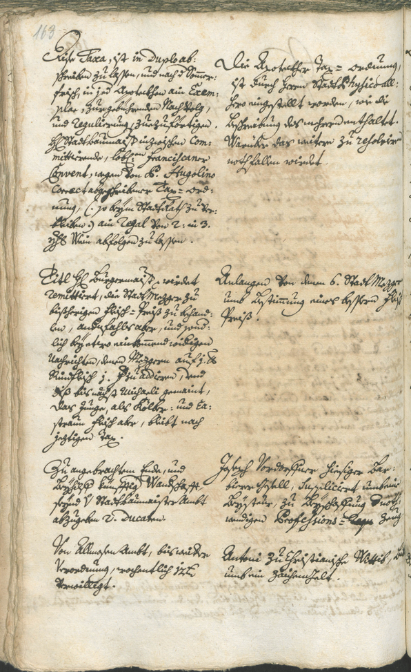 Archivio Storico della Città di Bolzano - BOhisto protocollo consiliare 1744/47 