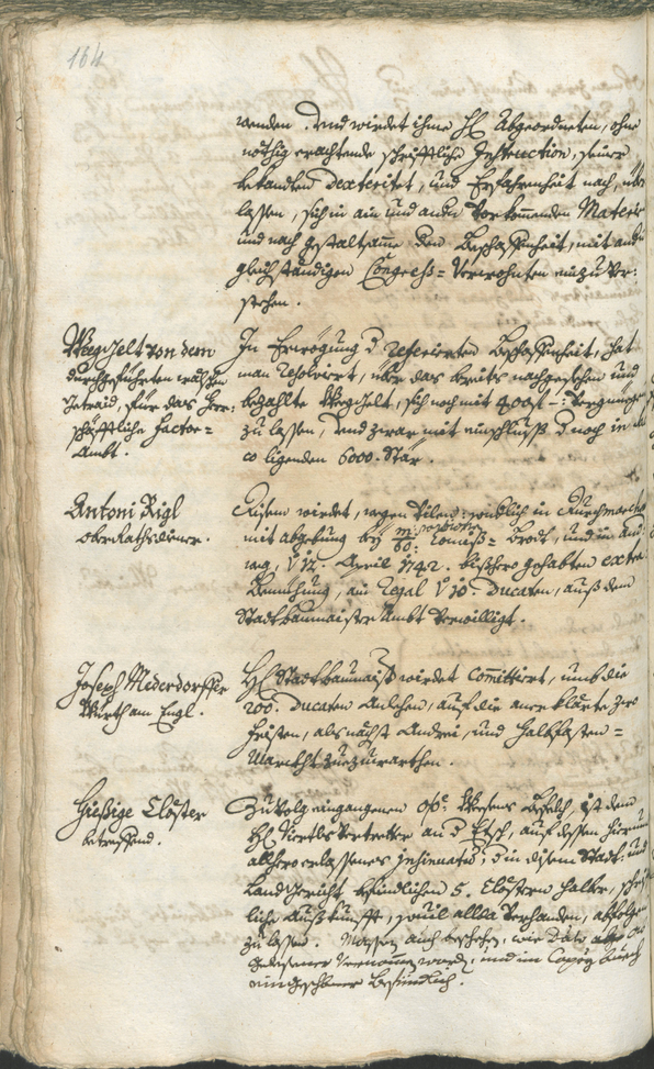 Archivio Storico della Città di Bolzano - BOhisto protocollo consiliare 1744/47 