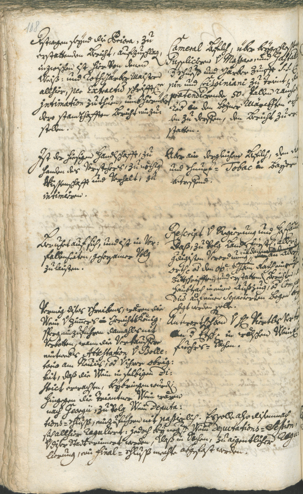 Stadtarchiv Bozen - BOhisto Ratsprotokoll 1744/47 