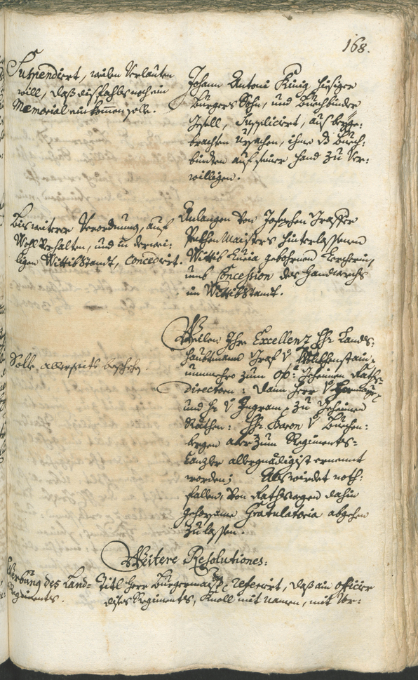 Civic Archives of Bozen-Bolzano - BOhisto Ratsprotokoll 1744/47 