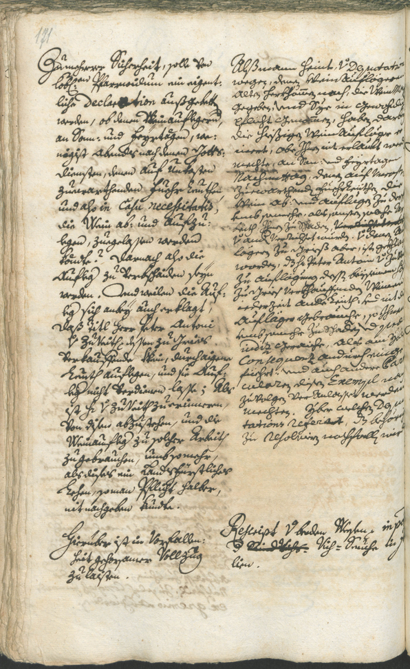 Stadtarchiv Bozen - BOhisto Ratsprotokoll 1744/47 