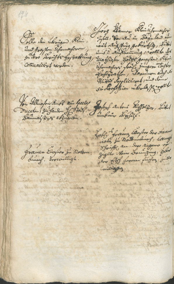 Civic Archives of Bozen-Bolzano - BOhisto Ratsprotokoll 1744/47 