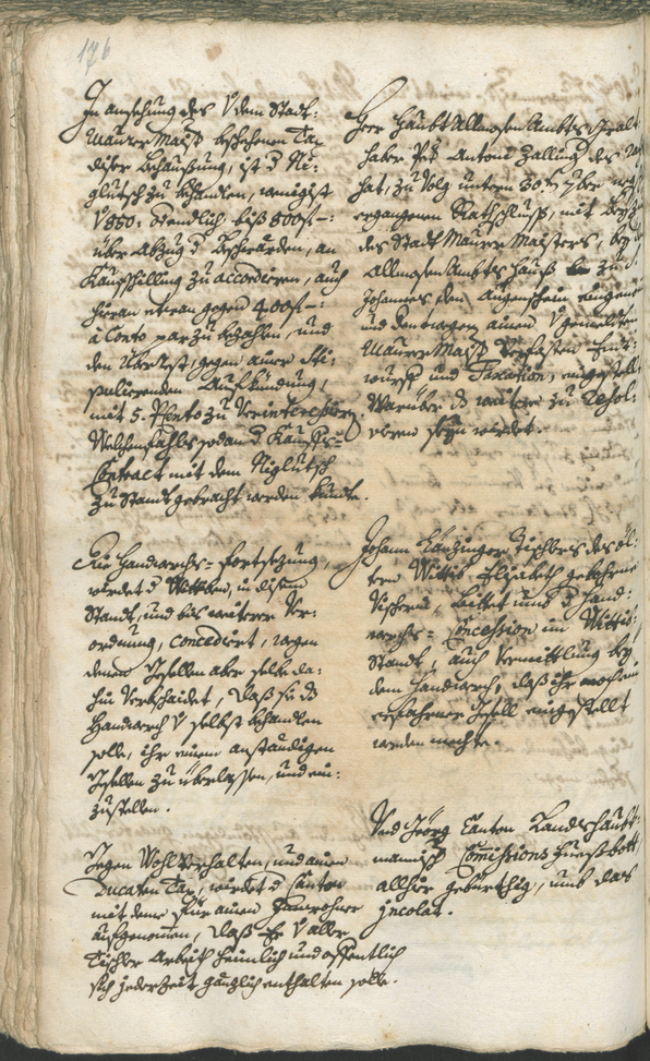 Stadtarchiv Bozen - BOhisto Ratsprotokoll 1744/47 