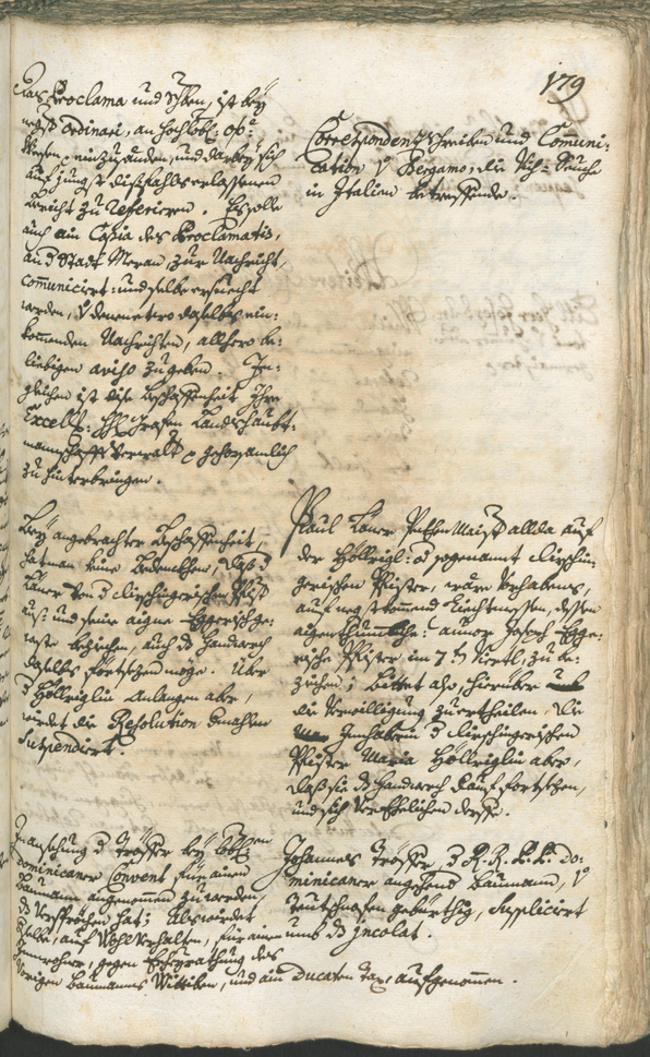 Archivio Storico della Città di Bolzano - BOhisto protocollo consiliare 1744/47 