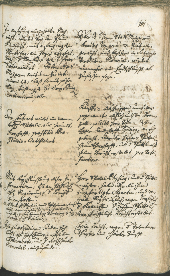 Civic Archives of Bozen-Bolzano - BOhisto Ratsprotokoll 1744/47 