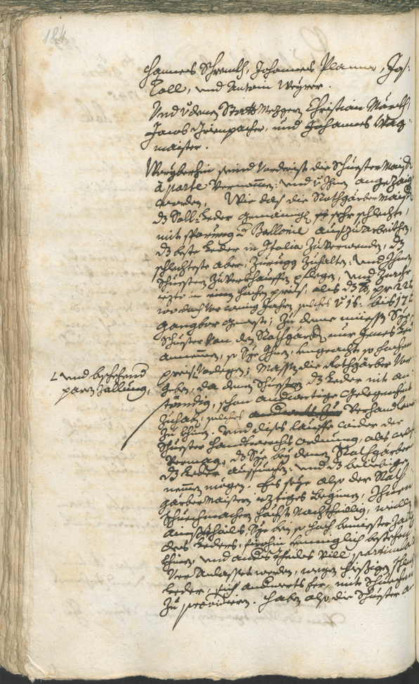 Stadtarchiv Bozen - BOhisto Ratsprotokoll 1744/47 