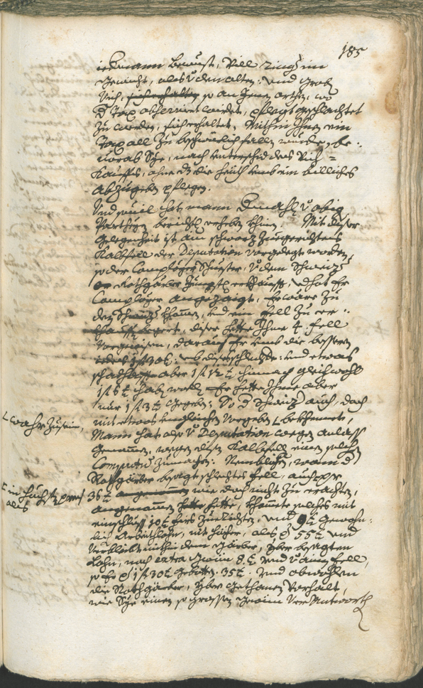 Stadtarchiv Bozen - BOhisto Ratsprotokoll 1744/47 