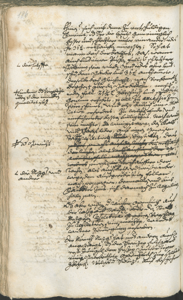 Stadtarchiv Bozen - BOhisto Ratsprotokoll 1744/47 