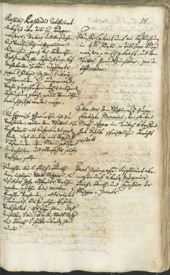 Stadtarchiv Bozen - BOhisto Ratsprotokoll 1744/47 