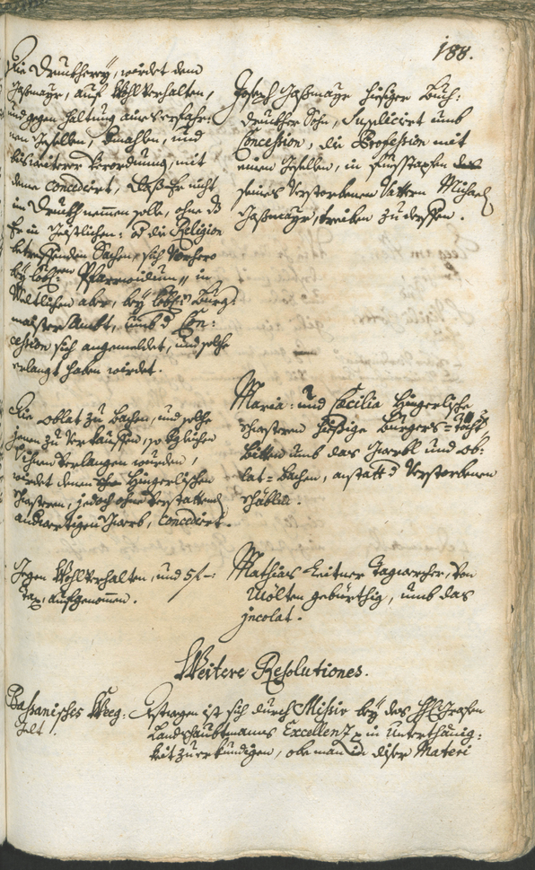 Civic Archives of Bozen-Bolzano - BOhisto Ratsprotokoll 1744/47 