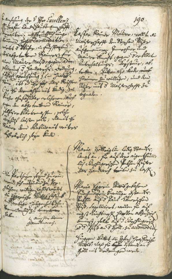 Stadtarchiv Bozen - BOhisto Ratsprotokoll 1744/47 