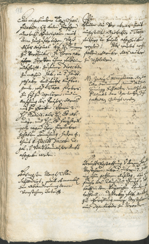 Stadtarchiv Bozen - BOhisto Ratsprotokoll 1744/47 