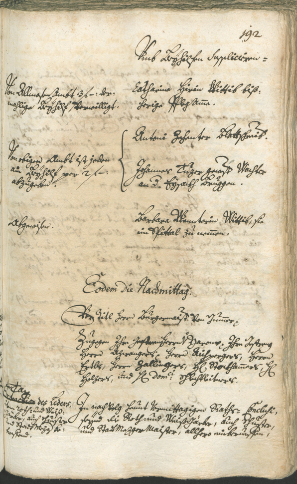 Civic Archives of Bozen-Bolzano - BOhisto Ratsprotokoll 1744/47 