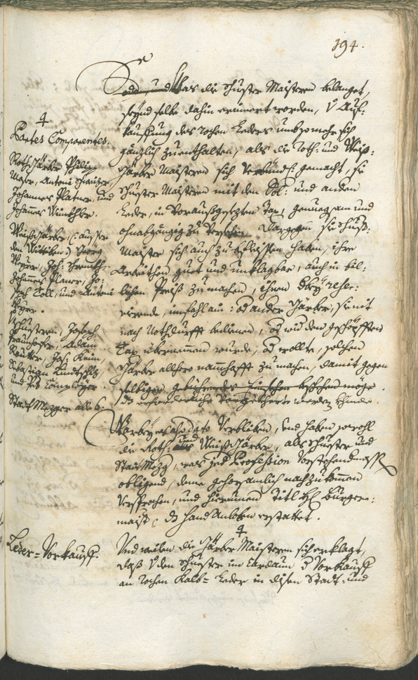 Stadtarchiv Bozen - BOhisto Ratsprotokoll 1744/47 