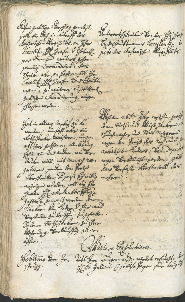 Archivio Storico della Città di Bolzano - BOhisto protocollo consiliare 1744/47 