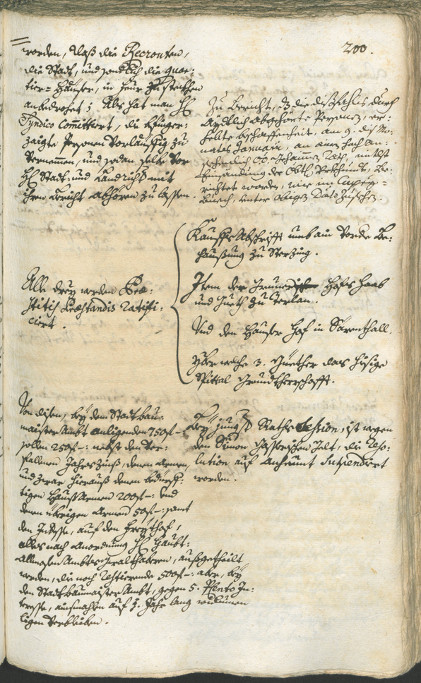 Civic Archives of Bozen-Bolzano - BOhisto Ratsprotokoll 1744/47 