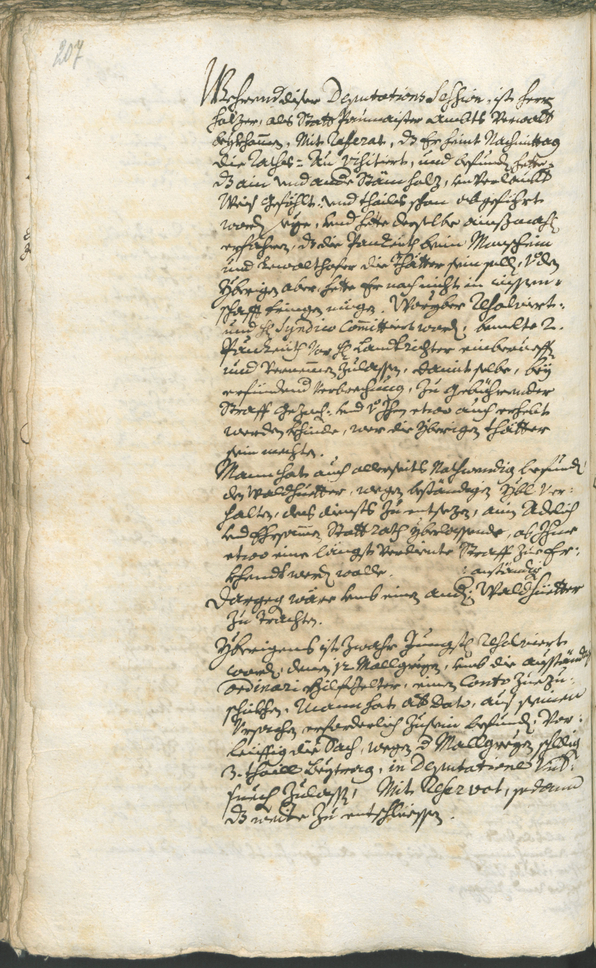 Stadtarchiv Bozen - BOhisto Ratsprotokoll 1744/47 