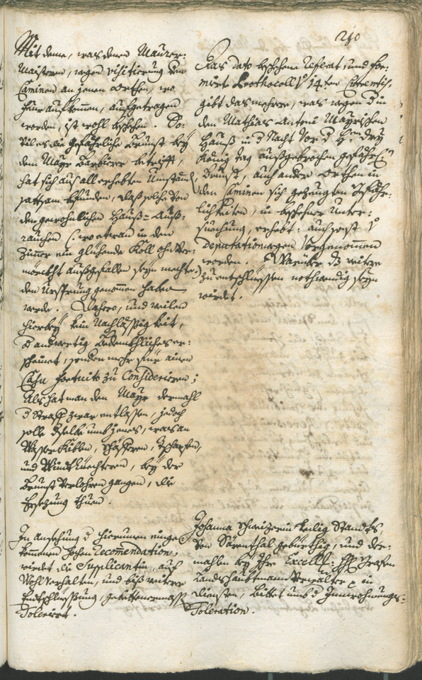 Stadtarchiv Bozen - BOhisto Ratsprotokoll 1744/47 