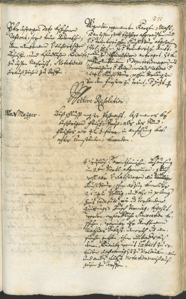 Civic Archives of Bozen-Bolzano - BOhisto Ratsprotokoll 1744/47 