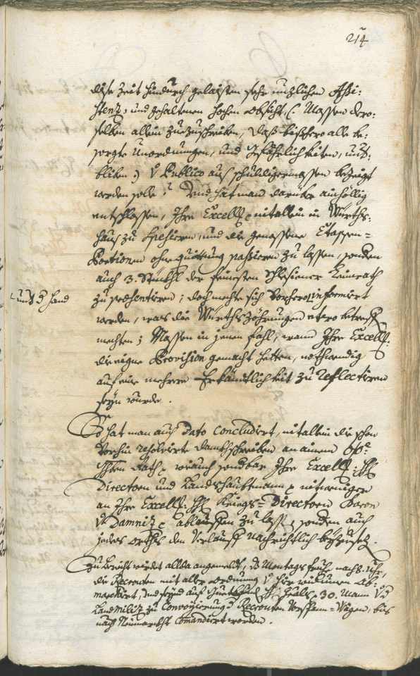 Stadtarchiv Bozen - BOhisto Ratsprotokoll 1744/47 