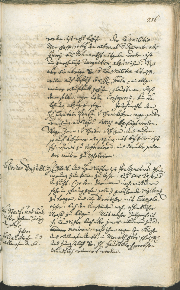 Stadtarchiv Bozen - BOhisto Ratsprotokoll 1744/47 