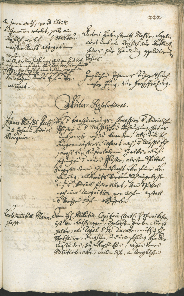 Civic Archives of Bozen-Bolzano - BOhisto Ratsprotokoll 1744/47 