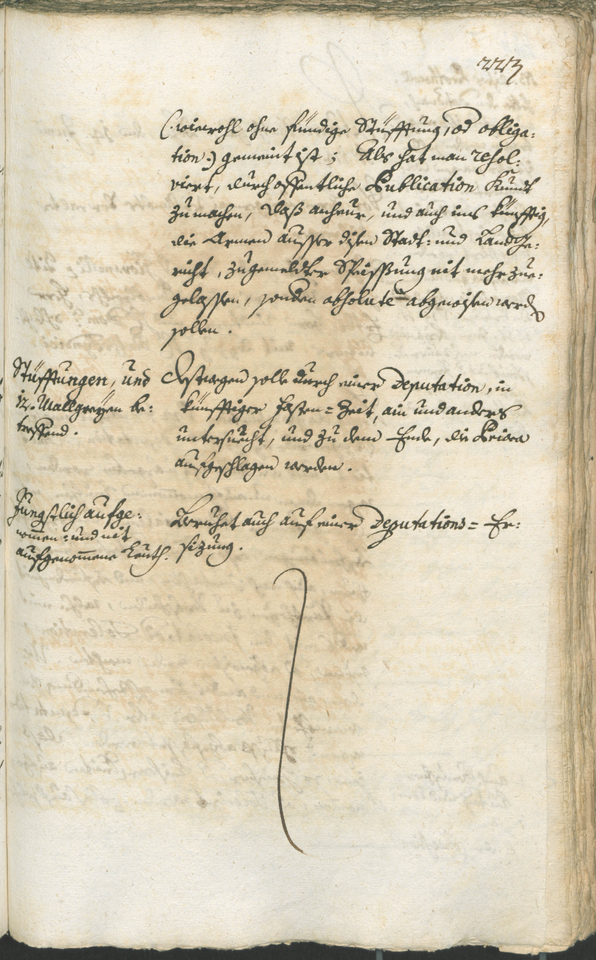 Civic Archives of Bozen-Bolzano - BOhisto Ratsprotokoll 1744/47 