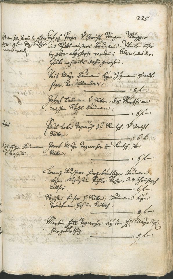 Archivio Storico della Città di Bolzano - BOhisto protocollo consiliare 1744/47 