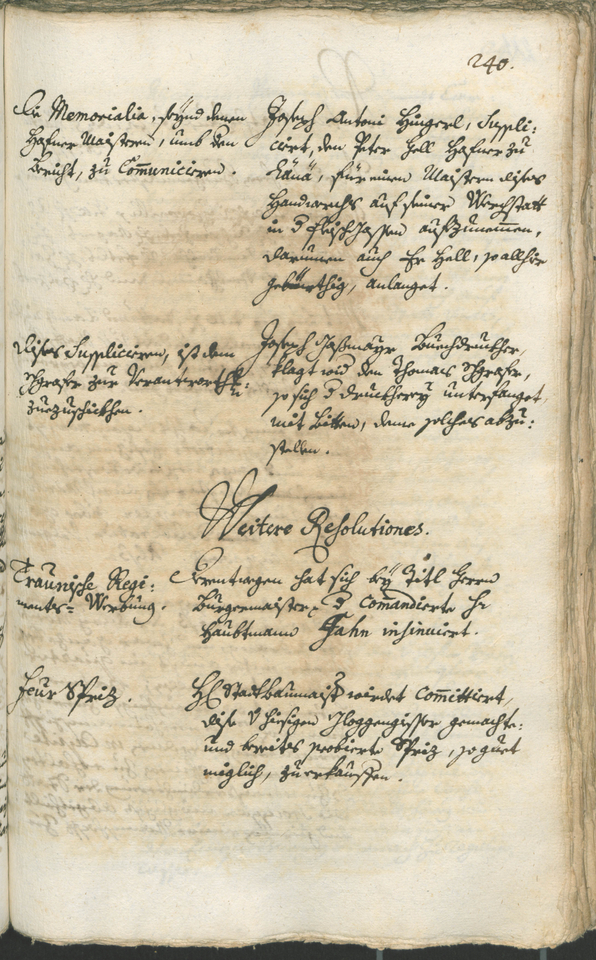 Archivio Storico della Città di Bolzano - BOhisto protocollo consiliare 1744/47 