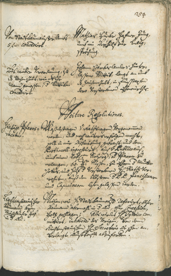 Archivio Storico della Città di Bolzano - BOhisto protocollo consiliare 1744/47 