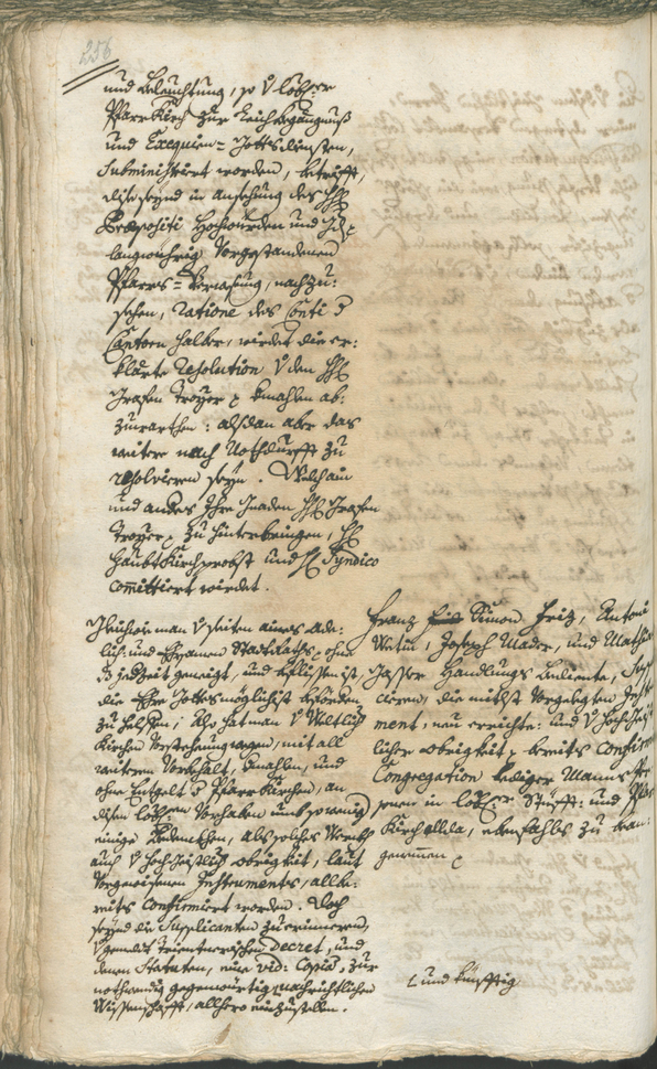 Stadtarchiv Bozen - BOhisto Ratsprotokoll 1744/47 