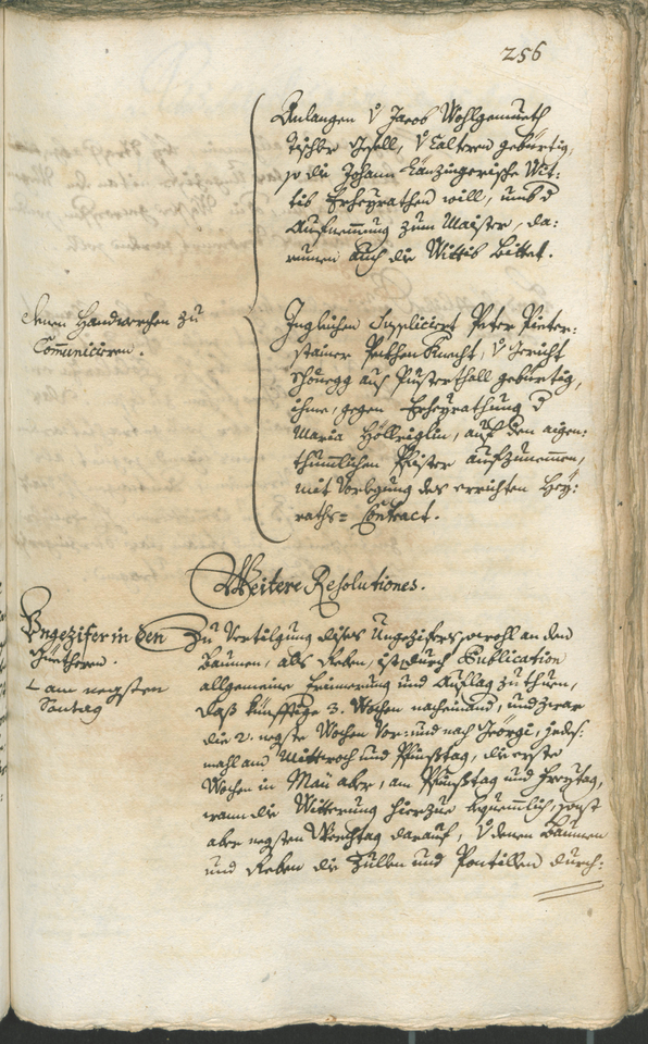 Civic Archives of Bozen-Bolzano - BOhisto Ratsprotokoll 1744/47 