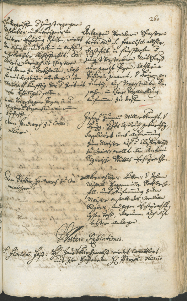 Stadtarchiv Bozen - BOhisto Ratsprotokoll 1744/47 