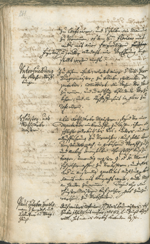 Stadtarchiv Bozen - BOhisto Ratsprotokoll 1744/47 