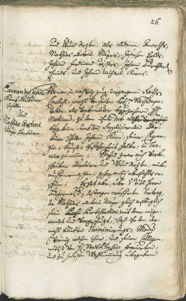 Stadtarchiv Bozen - BOhisto Ratsprotokoll 1744/47 