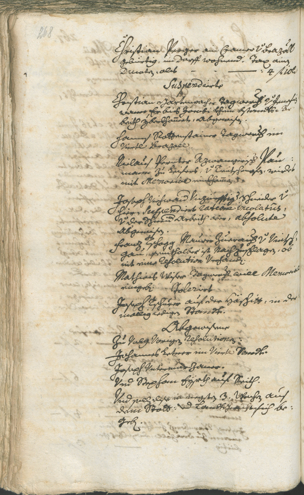 Civic Archives of Bozen-Bolzano - BOhisto Ratsprotokoll 1744/47 