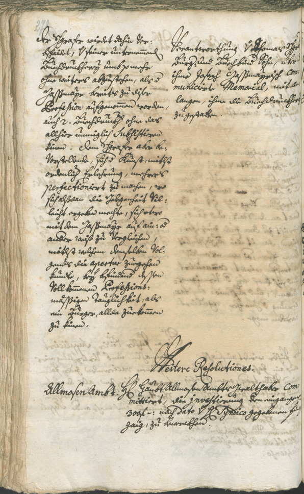 Stadtarchiv Bozen - BOhisto Ratsprotokoll 1744/47 