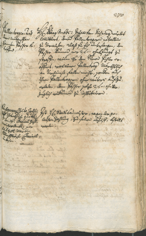 Stadtarchiv Bozen - BOhisto Ratsprotokoll 1744/47 