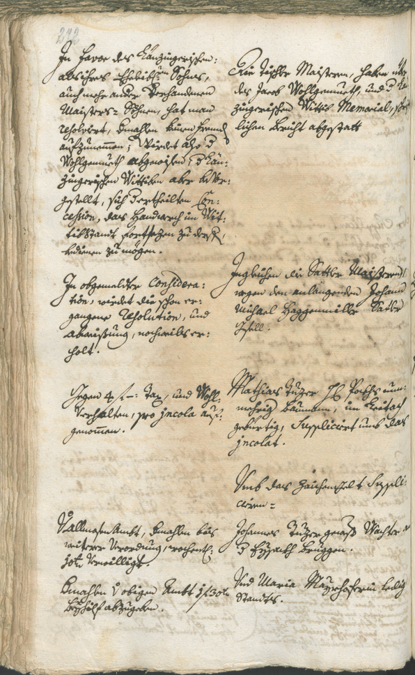 Archivio Storico della Città di Bolzano - BOhisto protocollo consiliare 1744/47 