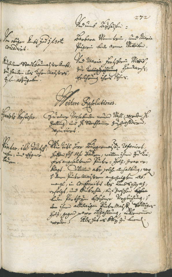 Civic Archives of Bozen-Bolzano - BOhisto Ratsprotokoll 1744/47 