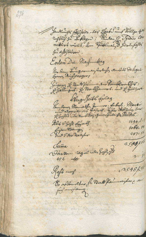 Archivio Storico della Città di Bolzano - BOhisto protocollo consiliare 1744/47 