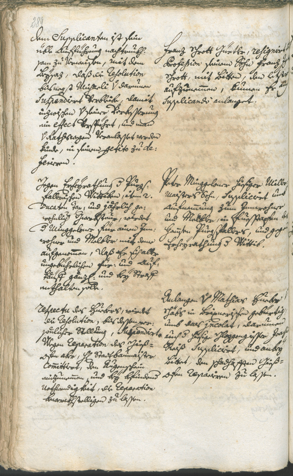 Civic Archives of Bozen-Bolzano - BOhisto Ratsprotokoll 1744/47 