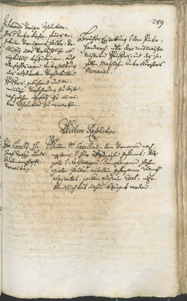 Stadtarchiv Bozen - BOhisto Ratsprotokoll 1744/47 