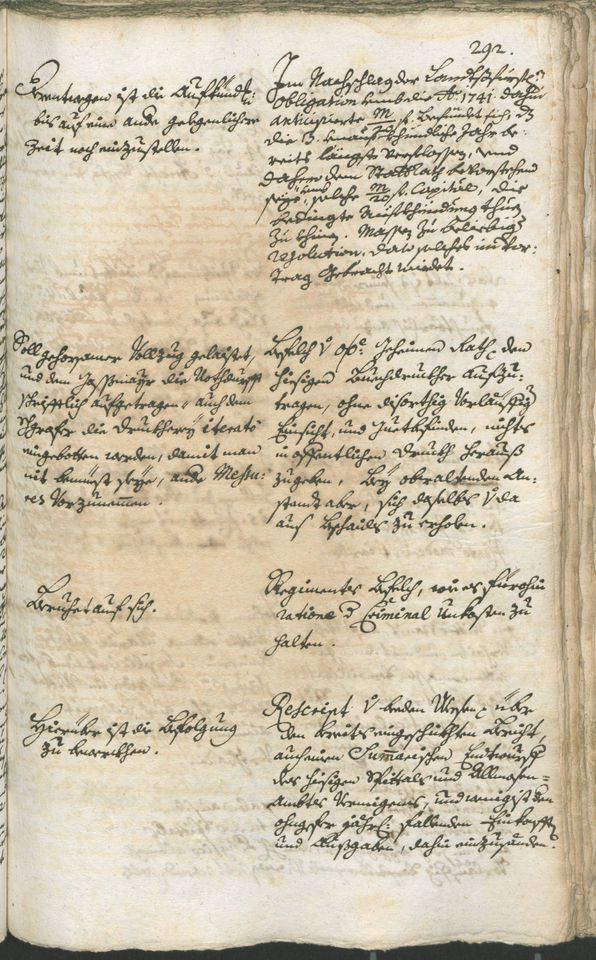 Archivio Storico della Città di Bolzano - BOhisto protocollo consiliare 1744/47 