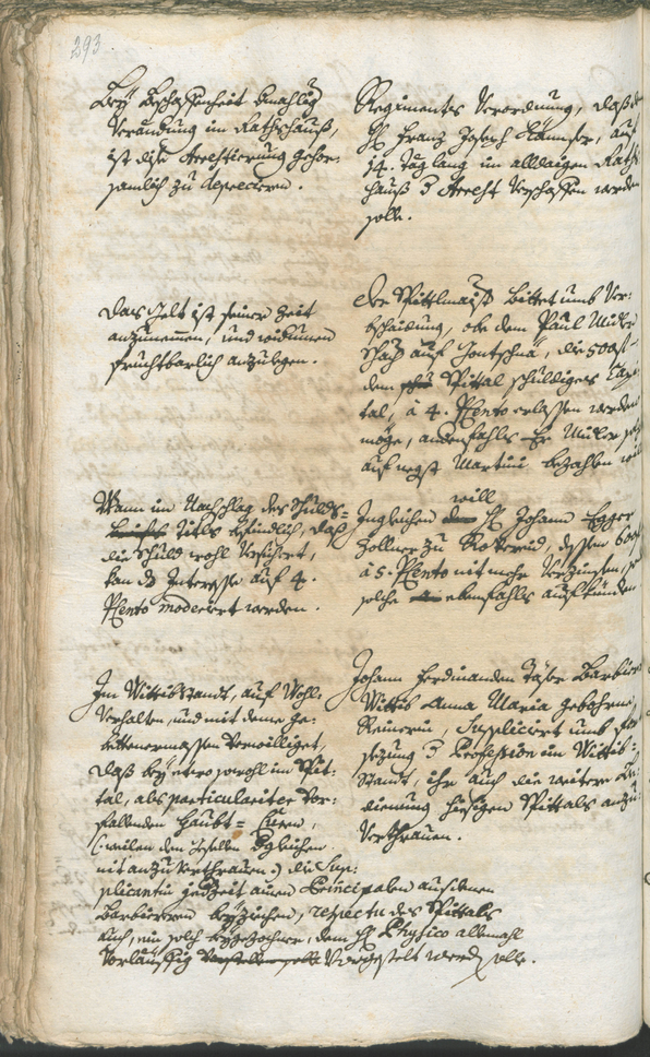 Civic Archives of Bozen-Bolzano - BOhisto Ratsprotokoll 1744/47 