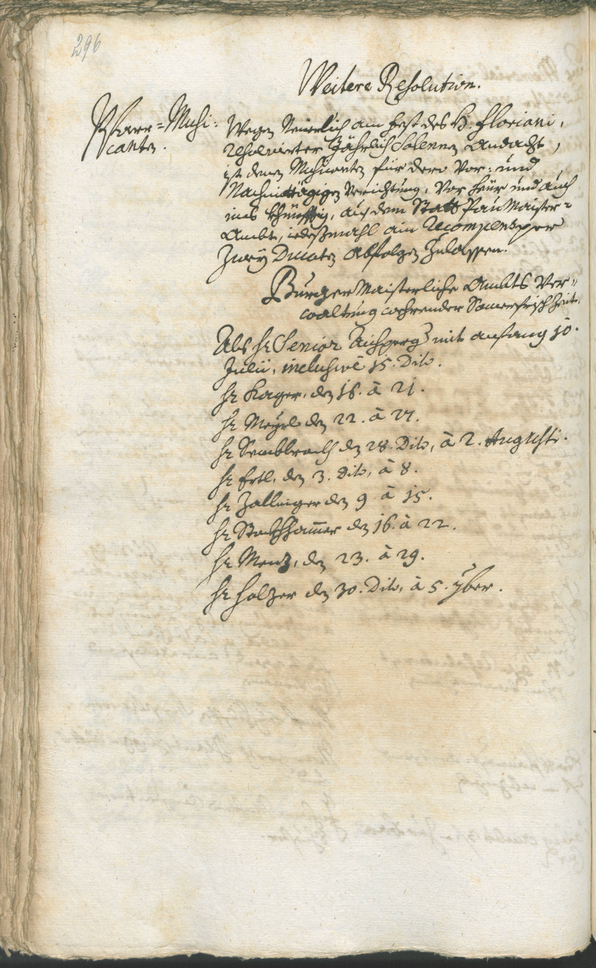 Civic Archives of Bozen-Bolzano - BOhisto Ratsprotokoll 1744/47 